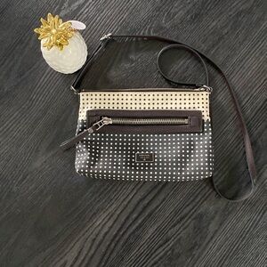 Fossil polka dot crossbody 👛E-2